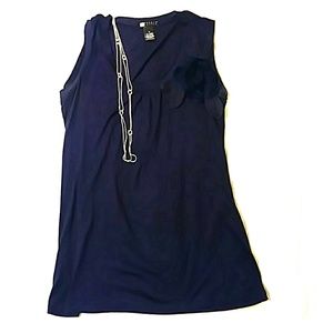 NWOT Navy Blue Sleeveless Top